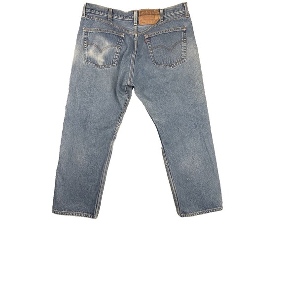 Vintage Levi's 501 XX Jeans Tag 40x30 (apx 36x27) Button Fly Denim Made in USA - Picture 2 of 14